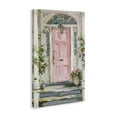 thumbnail image 4 of Stupell Industries Pink Door Welcome Town & City Painting Gallery Wrapped Canvas Art Print Wall Art, 24 x 36, 4 of 8