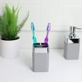 thumbnail image 5 of Home Basics Th35007 Toothbrush Holder, Grey, 5 of 5