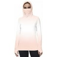 thumbnail image 6 of Fanxing Fishing Shirts for Men Big and Tall Hooded Sun Shirt with Mask Cover Long Sleeve UPF 50 Rash Guards Cooling Lightweight Hoodies Beige,XXL, 6 of 8