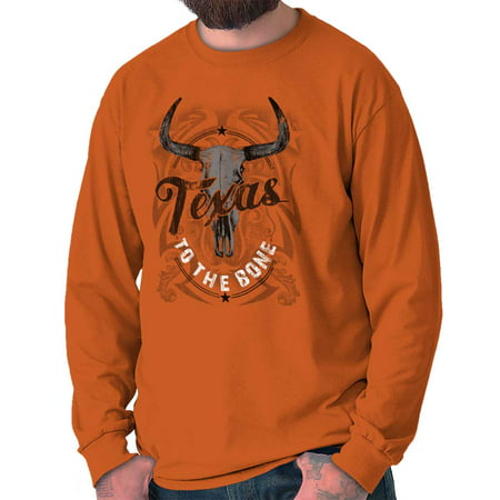 Brisco Brands Texas Western Southern State TX Unisex Long Sleeve (Best Western Rockdale Tx)