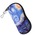 thumbnail image 1 of Fintie Eyeglasses Sunglasses Case with Carabiner Hook, Ultra Light Portable Anti-scratch Soft Travel Bag, 1 of 7