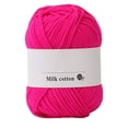 thumbnail image 1 of Hilo para tejer a mano | Hilo de crochet de algodón de leche de 25 g | Lana suave para tejer y manualidades | Madejas de 65 metros | Colores surtidos para bufandas, gorros y proyectos de bricolaje, 1 of 1