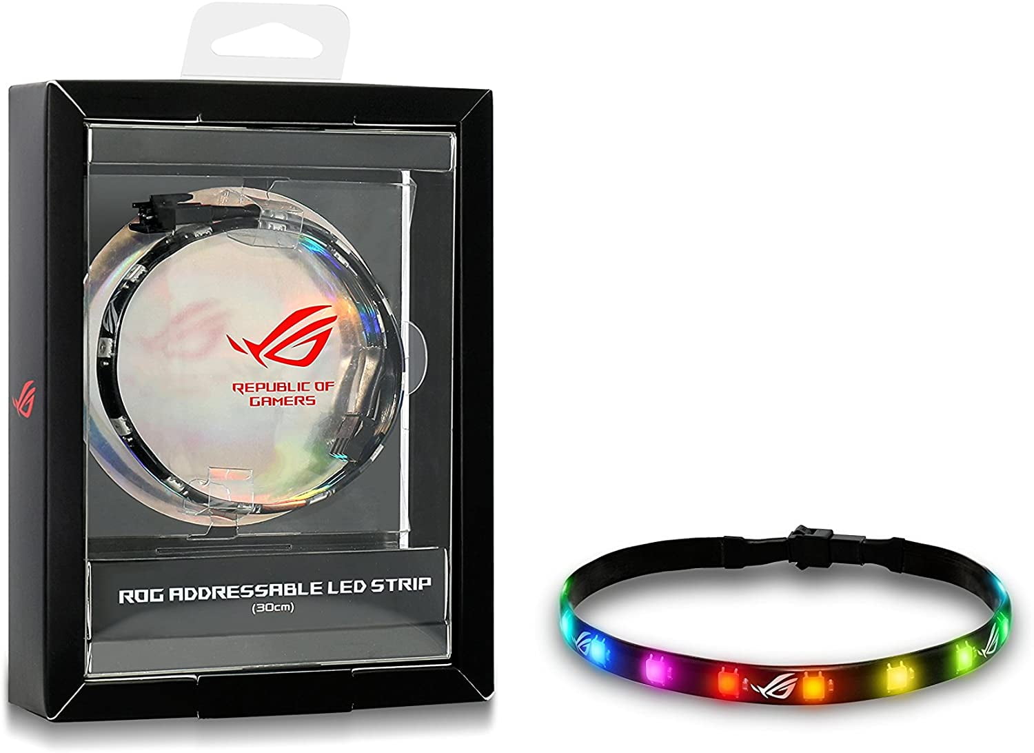 TIRA LED RGB ROG ADDRESSABLE LED STRIP-30CM AURASYNC Asus LED STRIP ...