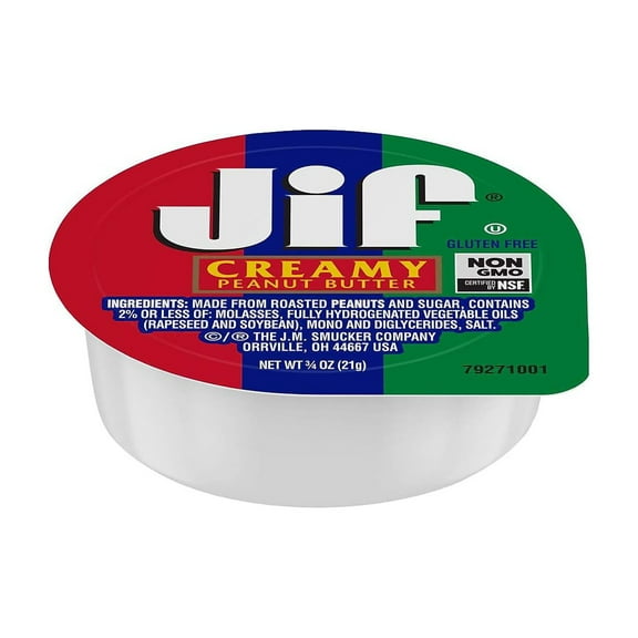 Jif Peanut Butter 0.75 oz. 200/Carton (SMU08051)