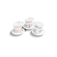 thumbnail image 1 of Set 6 Tazas c/plato de Italia para Espresso MADE IN ITALY, 1 of 1