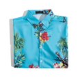 thumbnail image 6 of Njoeus Mens Button-Down Short Sleeve Shirt Funny Printed Graphic Tropical Vacation Outfits for Men Summer Casual Beach Shirts Tops M-3XL Clearance Sky Blue, 6 of 9