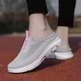 thumbnail image 7 of Xijirk Sandals Women Soft Knit Mesh Casual Backless Mules, Textured Tread Flat Sole Daily and Beach Wear,10, 7 of 7
