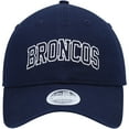 thumbnail image 2 of Women's New Era Navy Denver Broncos Collegiate 9TWENTY Adjustable Hat, 2 of 5