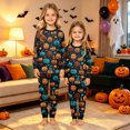 thumbnail image 4 of Matching Family Halloween Pajamas Set - 2026 Cute Ghost & Pumpkin Print Two-Piece Sleepwear Pjs - Family Matching Pajamas Soft Holiday Jumpsuit Loungewear for Family, 4 of 6