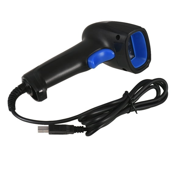 Meterk Wired CCD Barcode Scanner USB Automatic 1D Code Reader for Computer