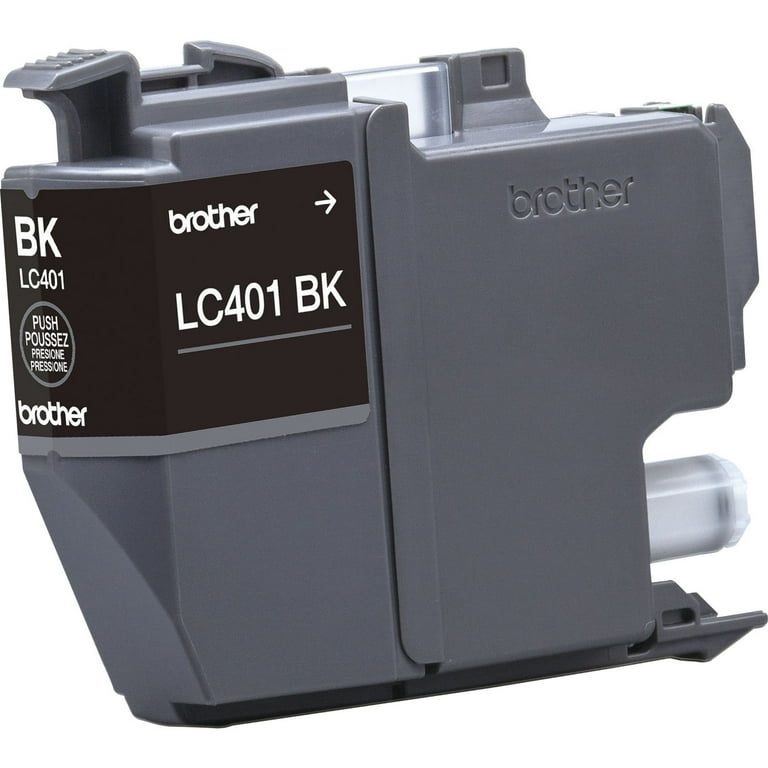 brother - Brother　LC４１１-４PK＋LC411-BK Brother Genuine LC401BK Standard-Yield Inkjet Printer Ink