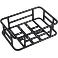 thumbnail image 4 of Bicycle Rear Basket, Rear Bike Basket Iron Waterproof Large Capacity Rustproof Bicycle Back Storage Basket Black, 4 of 5