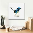 thumbnail image 6 of Epic Graffiti 'Bird Collection 21' by Ata Alishahi, Giclee Canvas Wall Art, 18"x18", 6 of 8