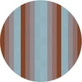 thumbnail image 1 of Ahgly Tapis Rond Lavable en Machine Intérieur Transitionnel Bleu Columbia, 8 Pieds Rond, 1 of 7