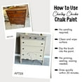 thumbnail image 6 of Chalky Chicks 16 Fl Oz Matte Olive Wood (Taupe) Chalk Paint for Furniture Without Sanding - No Prep Furniture Paint No Sanding All in One for Crafts, Walls, Cabinet, Metal, Dresser, Farmhouse, 6 of 9
