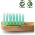 thumbnail image 2 of Kids Bamboo Toothbrushes (4 Pack) | BPA Free Soft Bristles Toothbrushes | Eco-Fr, 2 of 5