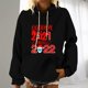 thumbnail image 2 of Sudadera informal de manga larga con capucha y estampado de moda para mujer Pompotops  gfhjh23459, 2 of 5