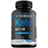 healblend Keto MCT Oil Capsules 2000mg - Natural Ketogenic Fat Burner, Ketosis Diet Pills, Metabolism Booster for Men Women - Exogenous Ketones Supplements (90 Soft Gels 45 day)