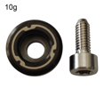 thumbnail image 3 of Mosiee Black Golf Weight For Fairway Wood End Block Small Screws 3G-11G For Option, 3 of 8