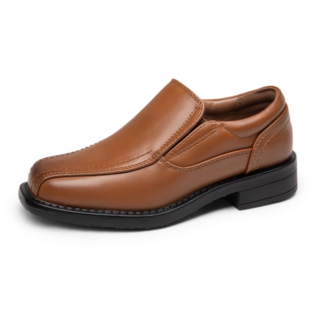Zapatos de Vestir para Niños Bruno Marc SBOX225K Mocasín Marrón Sin Cordones