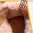 thumbnail image 4 of SUYIDA Ladies House Slippers - Cozy Slippers For Indoor Outdoor Soft Comfortable Warm Winter Slide On Flat With Sole All Day Wear, 4 of 5