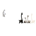 thumbnail image 1 of Escultura de pingüino,Escultura de pingüino para decoración nórdica del hogar,Estatua de alce y ciervo,Estatua de jirafa de cerámica,adorno moderno para decoración del hogar,Figuras de, 1 of 8