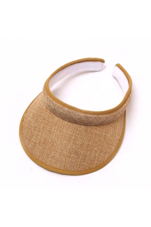 Visors For Women Fashion Hollow Top Visor Outdoor Sports Beach Hiking Visor Causal Solid Color Visor