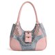 thumbnail image 3 of Bolso de hombro rosa de gran capacidad, bolso de mujer sencillo y moderno, bolso de mensajero para citas en el trabajo diario, 3 of 8