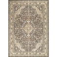 thumbnail image 4 of BERTHMEER 2'x3' Small Area Rug for Entryway Kitchen Living Room Bedroom Rug,Non-Slip Machine Washable Rug Indoor Rugs,Medallion Vine Vintage Rug,Brown and Beige, 4 of 4