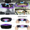 thumbnail image 6 of Yuyamidu Coconut Tee Front Car Seat Covers Full Set Sunset Steering Wheel Cover Seat Belt Covers Purple Seaside Armrest Mat Trash Bag Air Vent Bag Rear View Mirror Cover Coasters Key Ring, 12 Pack, 6 of 7