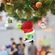 thumbnail image 5 of Adorno de árbol de Navidad de elfo verde de Navidad colgante ligero para suministros de festivales JShteea El nuevo, 5 of 7