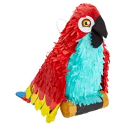 Small Parrot Pinata for Pirate Party Decorations, Tropical Birthday, 17x12x7 in