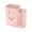 Pink, variant on Blue Stainless Steel Dual-Section Utensil Tray With Drainage Holes Restaurant Kitchen Organization #0z3SU