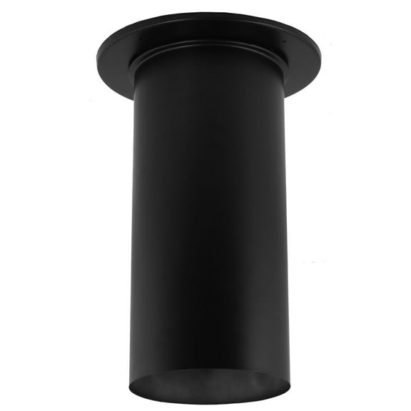 DuraBlack 8" Slip Connector with Trim