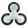 thumbnail image 2 of Stairs Triangular Wheel, Shopping Cart Caster Galvanized Iron Heavy Duty Explosion Proof Hard Wearing  For Trolley, 2 of 8