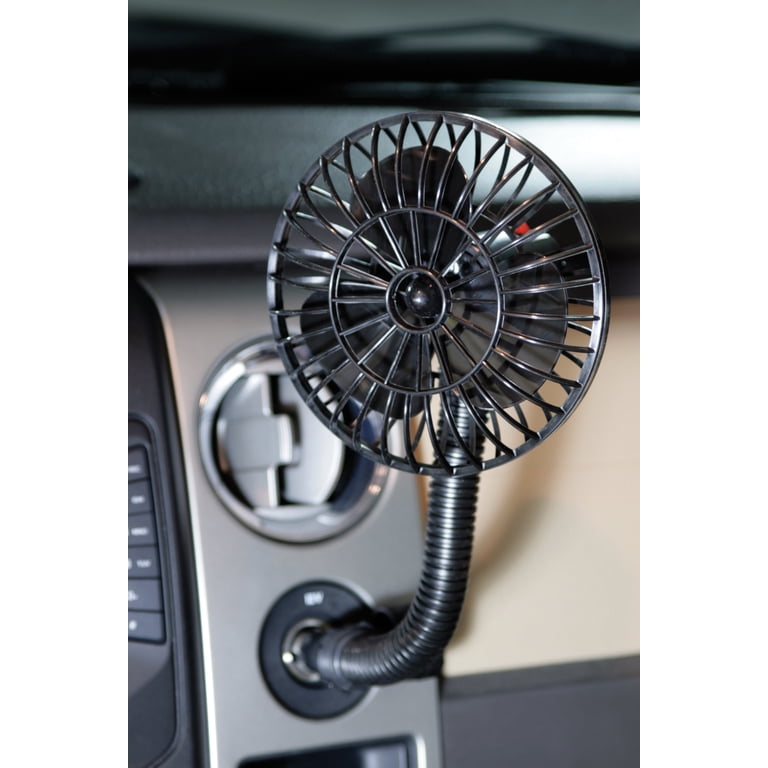 cigarette lighter fan walmart Koolatron 12 Volt Direct Plug-in Car Fan