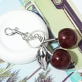 thumbnail image 5 of YANONELRY Keychain Cherry Bag Charms Purse: Key Chains Women Cute - Car Keyrings Leather Handbags - Fashion Enthusiasts, 5 of 7