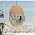 thumbnail image 5 of shyuyusa Oversized Swing Chair Cushion - Thickened Indoor/Outdoor Hanging Basket Pad For Sofas, 5 of 7