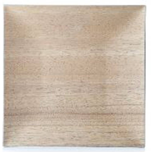 wood grain paper plates