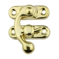 thumbnail image 1 of Speravity Candado Cerrojo de hierro Cerradura de gancho Protección de seguridad Hebilla oculta Atrapa Joyas Caja de Accesorios de hardware Herramientas y ferretería Gancho izquierdo amarillo, 1 of 6