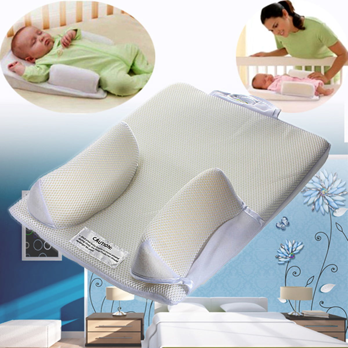 baby stop rolling pillow
