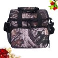 thumbnail image 3 of 1 bolsa de almuerzo, bolsa Bento, bolsa de aislamiento de almuerzo de tela abrasiva, impermeable, portátil para almacenamiento de HOMEMAXS 7836679-MX, 3 of 6