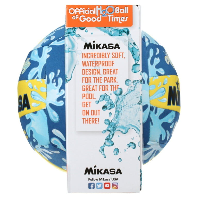 Bola de Vôlei de Praia Good Vibes Amarelo e Azul