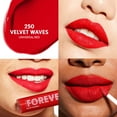 thumbnail image 5 of COVERGIRL Outlast Forever Velvet Pigment Matte Lipstick, 250 Velvet Waves, 0.3 fl oz, 5 of 13
