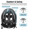 thumbnail image 4 of Casco de bicicleta Atphfety para niños, tamaño ajustable de 3 a 14 años, 4 of 6