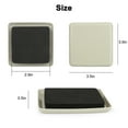 thumbnail image 3 of EEEkit 3.5'' Square 12pcs Furniture Sliders for Carpet Hard Surfaces, Reusable Heavy Duty Furniture Movers, 3 of 7
