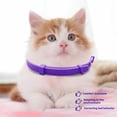 thumbnail image 2 of CNNIK Cat Calming Collar, calming collar cat, Calming Cat Collar for Anxiety,anxiety collar for cats, Purple Cat Comfort, 4-Pack 38cm, Ideal for Reducing Stress in Cats, 2 of 6