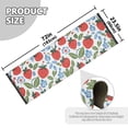 thumbnail image 5 of Yayeee Runner Rug for Bedroom 2'x6' Machine Washable Hallway Non Slip Mat, Vibrant Strawberries, 5 of 8