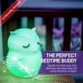 thumbnail image 6 of LumiPets Nursery Nightlight: Owl-Shaped Nightlight - Rechargeable with Bluetooth, 6 of 9