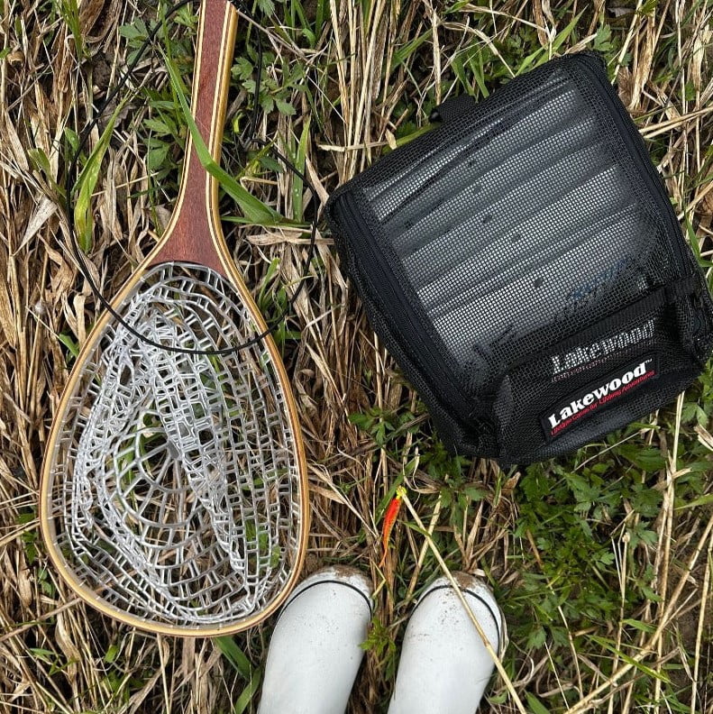 Lakewood Billfold in Regular | Mesh Zippered Storage Bag for Fishing Plastics, Worms, Tools, Gear, and more